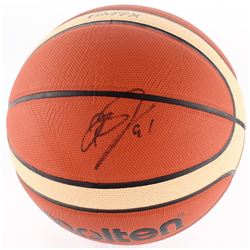 DIRK NOWITZKI SIGNED FIBA BASKETBALL ( BECKETT COA)