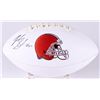 Image 1 : JOSH GORDON SIGNED CLEVELAND BROWNS FOOTBALL ( JSA COA)