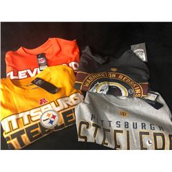 OFFICIAL BRAND NEW WITH TAGS SPORTS CLOTHING LOT ( VARIOUS SIZES)