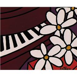 DAISIES & RED PIANO