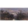 Image 1 : UNTITLED; A MOONLIT RIVER SCENE
