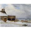 Image 1 : UNTITLED; FARMYARD IN WINTER