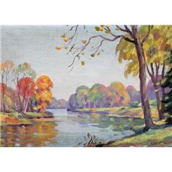 UNTITLED; AUTUMN RIVER