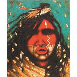 UNTITLED; INDIAN PORTAIT