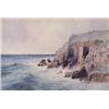 Image 1 : UNTITLED; SAILING OFF A ROCKY COAST