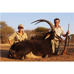 7-day South Africa Sable Hunt for Two Hunter and Two Observers