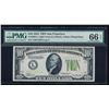 Image 1 : 1934 $10 San Francisco Federal Reserve Note PMG 66EPQ