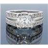 Image 1 : Platinum 1.75ctw Diamond Ring