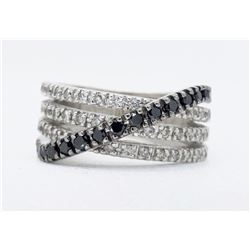 14KT White Gold 0.80ctw Diamond Ring