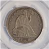 Image 3 : 1878 Seated Liberty Half Dollar Coin PCGS VF35