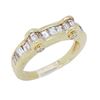 Image 3 : 14KT Yellow Gold 1.12ctw Diamond Ring