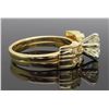 Image 4 : 14KT Yellow Gold 2.50ctw Diamond Ring