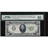 Image 1 : 1934 $20 Kansas City Federal Reserve Note PMG 65EPQ