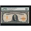 Image 1 : 1907 $10 Gold Certificate PMG 30