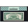 Image 2 : 1934D $5 Silver Certificate PCGS 66PPQ