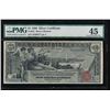 Image 1 : 1896 $1 Educational Silver Certificate PMG 45