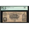 Image 1 : 1861 $10 Confederate States of America Note PCGS 30