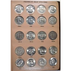 NICE FRANKLIN HALF DOLLAR SET
