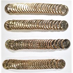 PRESIDENTIAL DOLLAR BU ROLL LOT $100 FACE VALUE