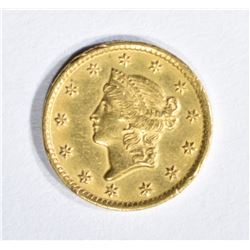 1851-C $1 GOLD AU/BU