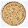 Image 2 : 1859-S $2.5 GOLD LIBERTY CH AU