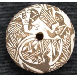 ACOMA INDIAN POTTERY SEED JAR  (LUCARIO)