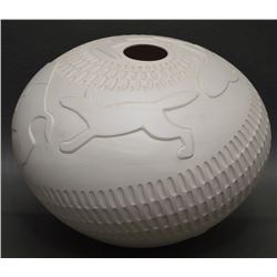 POTAWATOMI INDIAN SEED JAR (PAHPONEE)