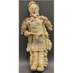 PLAINS INDIAN HIDE DOLL