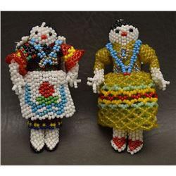 TWO ZUNI INDIAN FIGURES