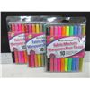 Image 1 : 3 New packs of 10 Fabric Markers Duo Tip 30 total / Assorted colors