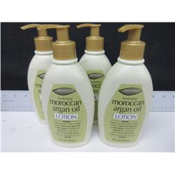4 New Moroccan Argan Oil Lotion 12floz pump