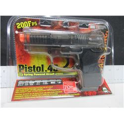 New Air Soft .45 Cal Pistol spring powered 200fps high capacity mag 70bb's