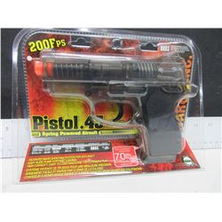 New Air Soft .45 Cal Pistol spring powered 200fps high capacity mag 70bb's