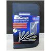 Image 1 : New Mastercraft Magnetic Screwdriver Kit with zippered case