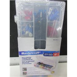 New Mastercraft 271 piece Crimping Tool & Electrical set