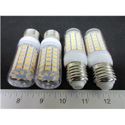 4 New 69 LED Cobb Lightbulbs / warm white / save on your energy bill
