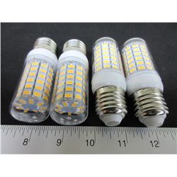 4 New 69 LED Cobb Lightbulbs / warm white / save on your energy bill