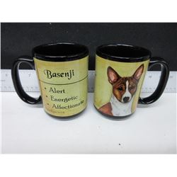 2 New Collector / Basenji Coffee Mug