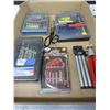 Image 1 : flat with Assorted Tools / drill bits / drill driver bits and more