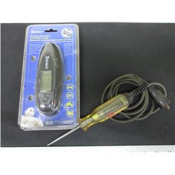 Mac Tools 12 volt Tester & New Michelin programmable Tire Pressure Gauge