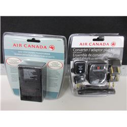 Air Canada transformer and Adaptor kit for overseas travel / Use your own