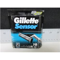 Gillette Sensor Razor Blades  10 Cartridges