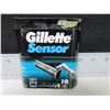 Image 1 : Gillette Sensor Razor Blades  10 Cartridges