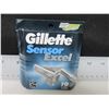 Image 1 : Gillette Sensor Excel Razor Blades  10 Cartridges