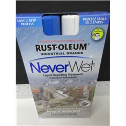 New Rust-Oleum Never Wet Liquid Repelling Treatment / Keep almost any