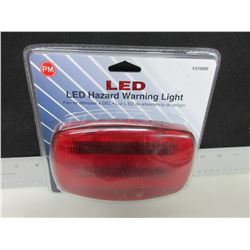 New Magnetic LED Hazard Light / 6" x 4" flashing or steady on 180flash pm