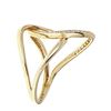 Image 4 : 0.23 ctw Diamond Ring - 18KT Yellow Gold