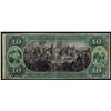 Image 2 : 1875 $10 First National Bank CH# 281 Trenton, NJ National Currency Note