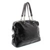 Image 4 : Celine Black Distressed Patent Leather Shoulder Handbag