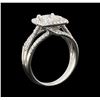 Image 4 : 1.65 ctw Diamond Ring - 18KT White Gold